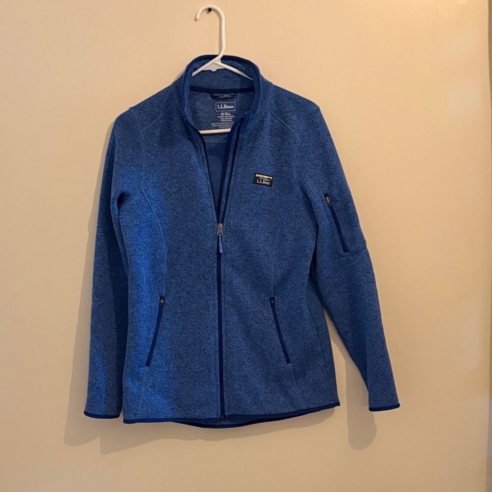 L.L. Bean Heathered Blue Women's Jacket